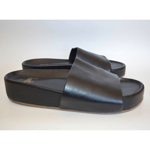 Beek Pelican Leather Platform Sandal Size 7 - Picture 1 of 7